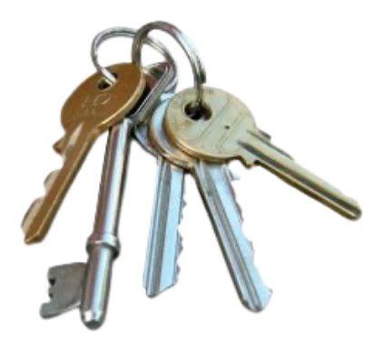 Keyholding: a bunch of keys for a client property